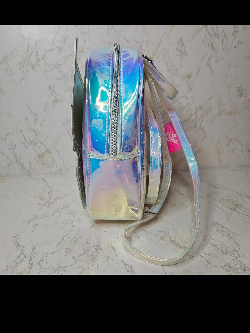 The Children's Place Iridescent Butterfly Sequin Mini Backpack - Rainbow